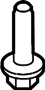 Image of Bolt. Mount. Suspension. (Rear, Lower). Engine Cradle Bolt. image for your Genesis