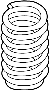 Image of Coil Spring (Front) image for your 2020 Genesis G70   