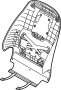 View Seat Back Panel (Front, Rear) Full-Sized Product Image 1 of 3