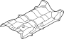Image of Fuel Tank Shield image for your 2024 Genesis GV80 2.5L A/T Advanced Sport Utility 