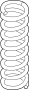 Image of Coil Spring (Rear) image for your 2020 Genesis G90   