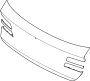 Image of Liftgate Finish Panel (Upper, Lower) image for your 2024 Genesis GV80  Advanced Sport Utility 