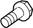 View Screw. Grille. (Front, Upper, Lower) Full-Sized Product Image