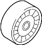 Accessory Drive Belt Idler Pulley