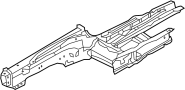 Image of Frame Side Member (Right, Front, Rear, Lower) image for your 2022 Hyundai Santa Fe   
