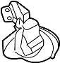 Image of Engine Air Intake Hose (Lower) image for your 2021 Hyundai Palisade   
