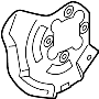 Image of Brake Dust Shield (Right, Front) image for your Hyundai