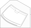 Image of Windshield image for your 2008 Hyundai Azera   