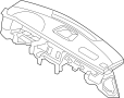 Image of Dashboard Panel image for your 2013 Hyundai Accent   