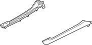 View Console Trim Panel (Right, Front, Upper) Full-Sized Product Image 1 of 2