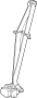 Image of Seat Belt Lap and Shoulder Belt (Left, Front) image for your 2013 Hyundai Equus  Signature Sedan 