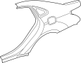 Image of Quarter Panel (Right) image for your 2008 Hyundai Tiburon   