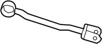 View Arm. Trailing. Control. Suspension. (Right, Rear, Upper, Lower) Full-Sized Product Image