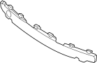 View Bumper Impact Absorber (Right, Rear) Full-Sized Product Image 1 of 2