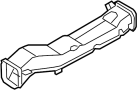 Image of Instrument Panel Air Duct (Rear) image for your 2001 Hyundai Elantra   