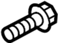 Image of Screw. Shutter. Cover. A screw used to attach. image for your Hyundai