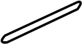Image of PAD - ANTINOISE. Radiator Support Access Cover Seal. Sight shield pad. A component which. image for your 2010 Hyundai Tucson 2.4L A/T AWD Limited Sport Utility 
