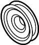 View A/C Compressor Clutch Pulley Full-Sized Product Image 1 of 3