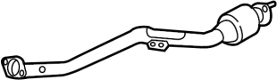 Image of Pipe. Exhaust. Muffler. (Right, Front). Catalytic Converter. image for your 2012 Hyundai Tucson   