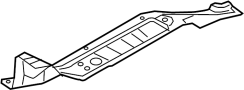 View Shield. Heat. Protector. Pan. Exhaust. (Right, Front) Full-Sized Product Image