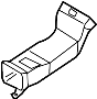 Image of Instrument Panel Air Duct (Rear) image for your 2001 Hyundai Elantra   