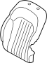 Image of Seat Back Cushion Cover (Left, Front, Rear) image for your 2019 Genesis G90   