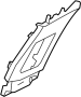 Image of Door Pillar Post Trim Set (Right, Upper) image for your 2012 Hyundai Santa Fe   