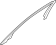 Image of Door Window Molding (Left, Front, Upper) image for your 2023 Genesis GV60   