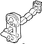 Image of Door Check (Right, Rear) image for your Genesis