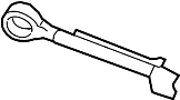 Image of Trailing arm protector. Included with: Trailing. image for your 2019 Genesis G90   