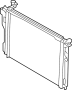 Image of Radiator image for your 2006 Hyundai Elantra 2.0L A/T GLS Sedan 