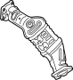 Image of Catalytic Converter (Left) image for your 2015 Hyundai Elantra  SE Sedan 