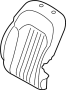 Image of Seat Back Cushion Cover (Left, Front, Rear) image for your 2022 Genesis G90   