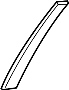 View Door Trim Molding (Left, Right, Front, Rear, Upper) Full-Sized Product Image 1 of 2