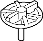 View CLAMP-SPARE TIRE. CLIP-SPARE TIRE MTG Full-Sized Product Image 1 of 4