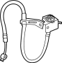 58731K2000 Brake Hydraulic Hose (Left, Front)