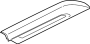 Image of Roof Rack Cover (Left, Rear) image for your 2002 Hyundai Santa Fe 2.7L V6 A/T FWD LX Sport Utility 