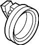 Image of Brake Hydraulic Hose (Left, Rear) image for your 2001 Hyundai Santa Fe   