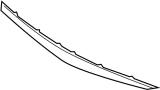 Image of Bumper Trim (Front, Upper, Lower) image for your 2017 Hyundai Veloster 1.6L A/T Turbo Hatchback 