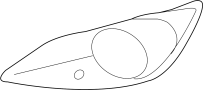 Image of Fog Light Trim (Right, Front) image for your 2017 Hyundai Veloster   