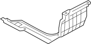 Image of Radiator Support Splash Shield (Left) image for your 2017 Hyundai Veloster 1.6L A/T Turbo Hatchback 