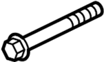 View A/C Compressor Bolt Full-Sized Product Image