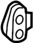 View Exhaust System Hanger (Front, Rear) Full-Sized Product Image