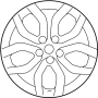 Image of Wheel image for your Hyundai Tiburon  
