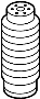 View Suspension Strut Bellows (Front) Full-Sized Product Image
