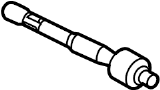 Image of Steering Tie Rod End image for your 1996 Hyundai Elantra   