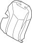 Image of Seat Back Cushion Cover (Front, Rear) image for your 2009 Hyundai Accent   