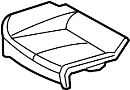 Image of Pad Assembly - Seat Cushion. (Right, Rear) image for your Hyundai