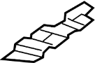 View Interior Grab Bar Bracket (Front) Full-Sized Product Image 1 of 1