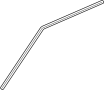Image of Black Out Tape (Front, Upper) image for your 2011 Hyundai Veracruz   